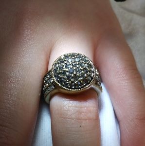 Heidi Daus Belgian Disc Ring